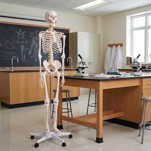Life size skeleton model - life-size,