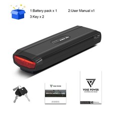 Rear Battery 36V13Ah Ebike