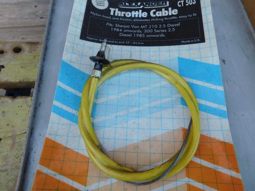 Leyland ldv sherpa throttle - sherpa,