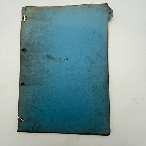 Honda nf75 genuine factory - honda,