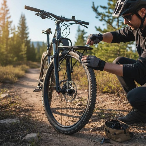 Cycle front rack - front, heavy