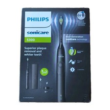 Philips Sonicare 5300 Electric Toothbrush Black USED ONCE