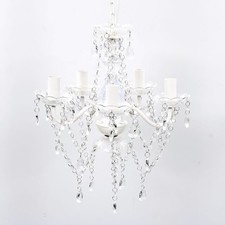 Crystal Ceiling Light 5 Bulbs
