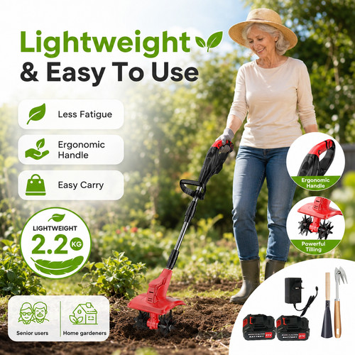 Lightweight cordless garden - lightweight,