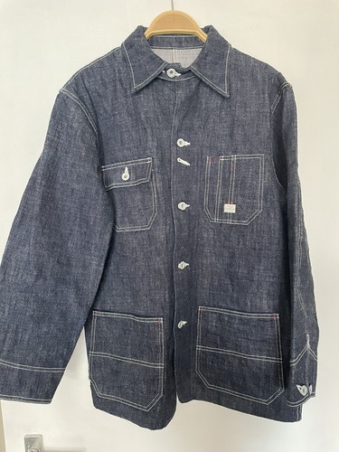 Cushman denim chore jacket - denim,
