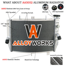 BRAND NEW Alu Radiator Fits