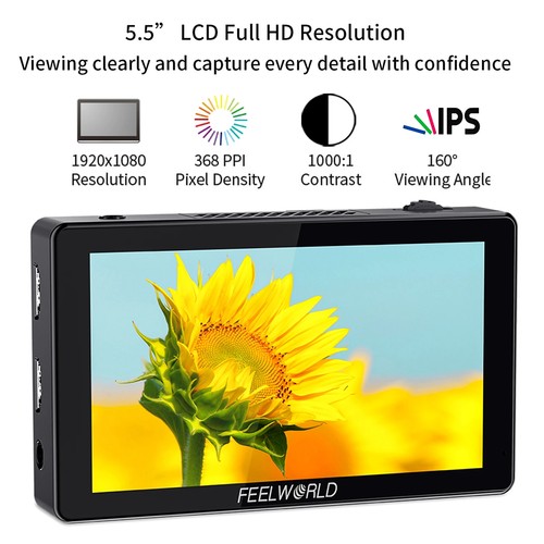 Feelworld lut5 inch - feelworld, 5.5"