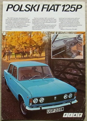Polski fiat 125p car sales - fiat,