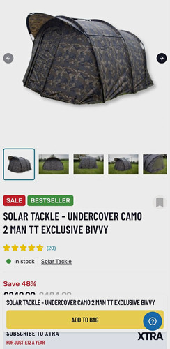 Solar tackle undercover camo - tackle,