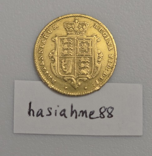 1851 queen victoria gold - 1851, half