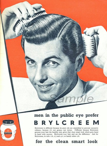 Br03 vintage brylcreem - vintage,