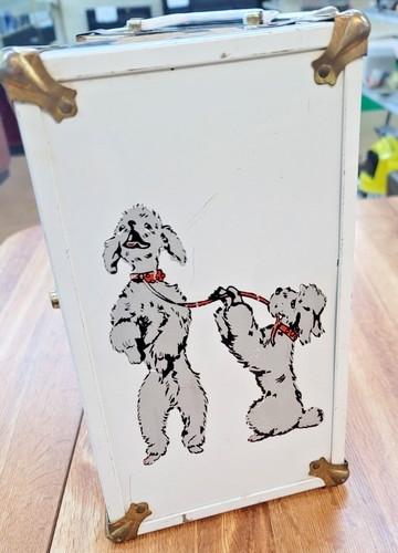Vintage metal doll - metal,