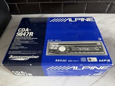 Alpine Cda-9847R Car Radio CD