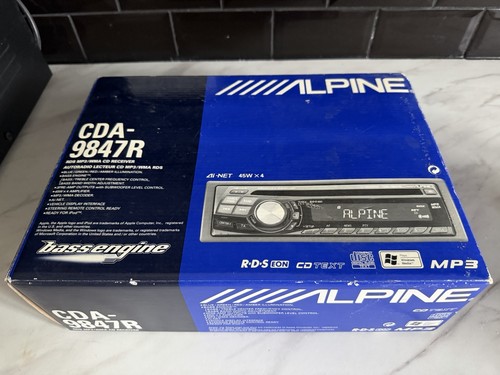 Alpine cda 9847r - alpine, car