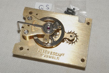 Elliott L'epee Platform Escapement 7 Jewel Working 41 x 30 Chime Mantle Clock