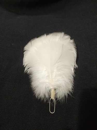 Glengarry flat feather - glengarry, hackle