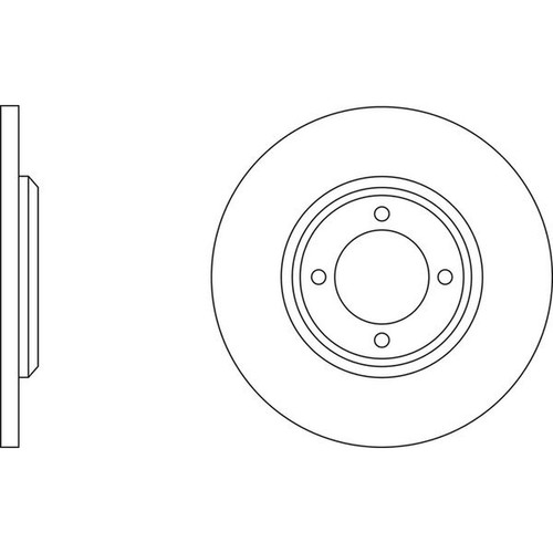 Apec blue brake disc - blue,