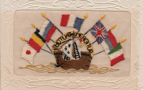 Ww1 patriotic embroidered - ww1,