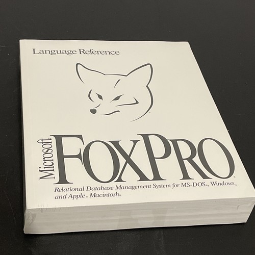 Microsoft foxpro language - microsoft,