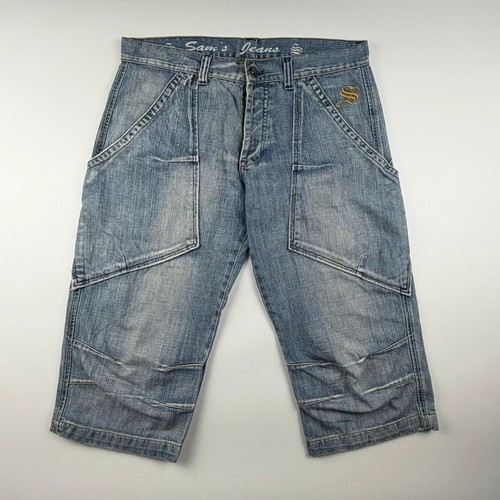 Vintage y2k long baggy denim - y2k,