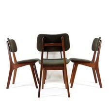 Set of 4 Retro Vintage Danish