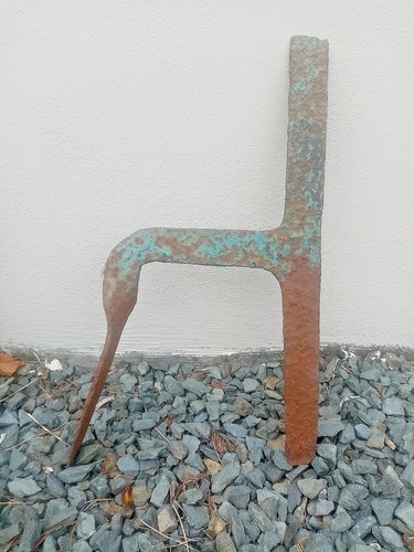 Antique iron hand forged - antique,