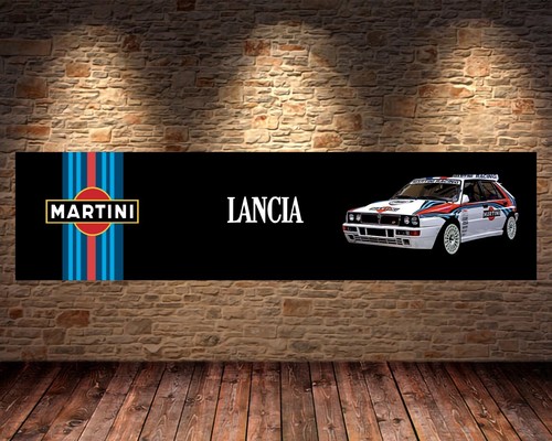 Lancia martini racing banner - lancia,