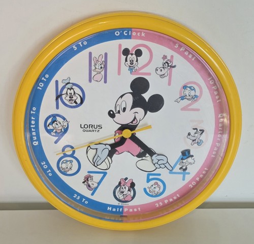 Vintage disney lorus quartz - disney,