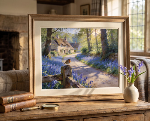 Cotswolds spring robin - spring,