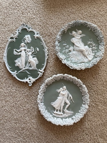 Vintage green white - vintage,