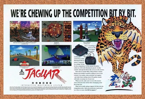 1992 atari jaguar console - atari,