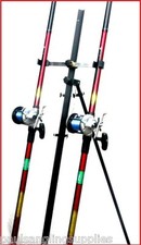 2 x 13 ft Mitchell Rods & Multiplier Reels & Tripod Beachcaster Sea Fishing 