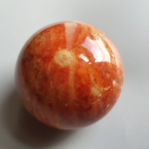 Alabaster ball paperweight - ball,