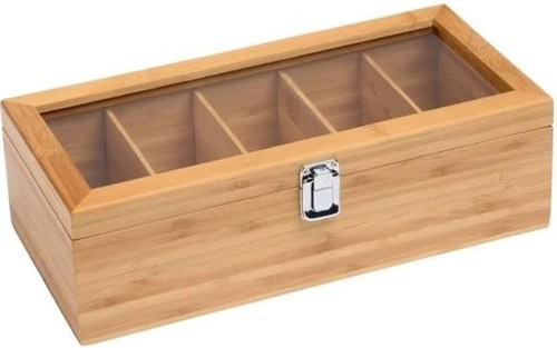 Aselected bamboo tea box - aselected,
