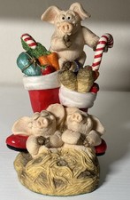 Piggin’ “Welly Christmas!” Limited Edition Figurine David Corbridge 0657/3500