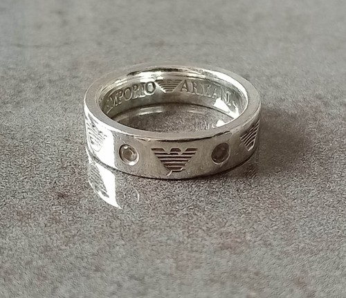 Emporio armani ring - emporio, solid