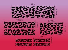 Leopard Print Bike Frame