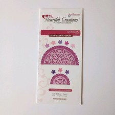 Spellbinders Die Set Layered Scalloped Posy Heartfelt Creations Cardmaking  Rare