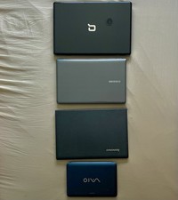 Laptop Joblot X4 Acer Sony Vaio HP Compaq Assorted Untested Faulty No Chargers