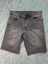 H&M Men's Denim Shorts, Black