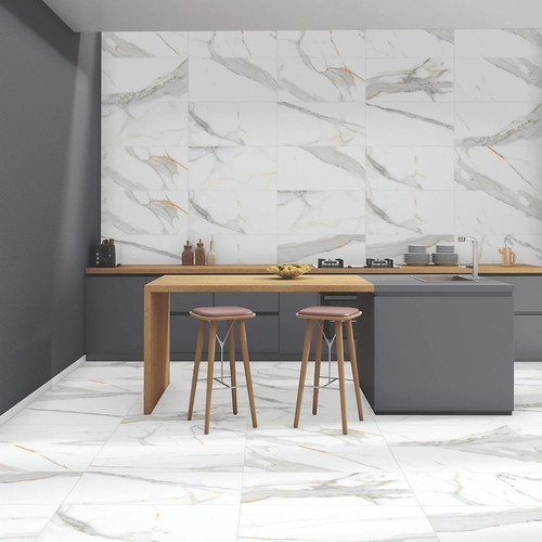 Calacatta gold marble effect - marble,