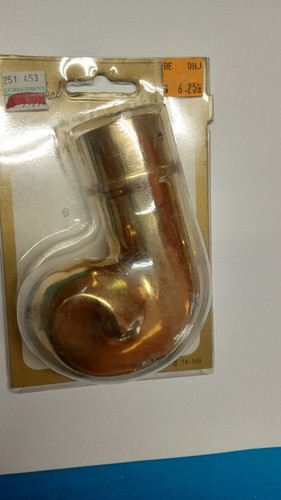 Cast solid brass - solid, foot