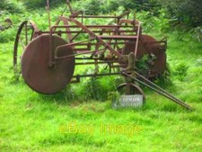 Photo 6x4 Old hay turner New Moat Hay turner supporting the slate sign fo c2008