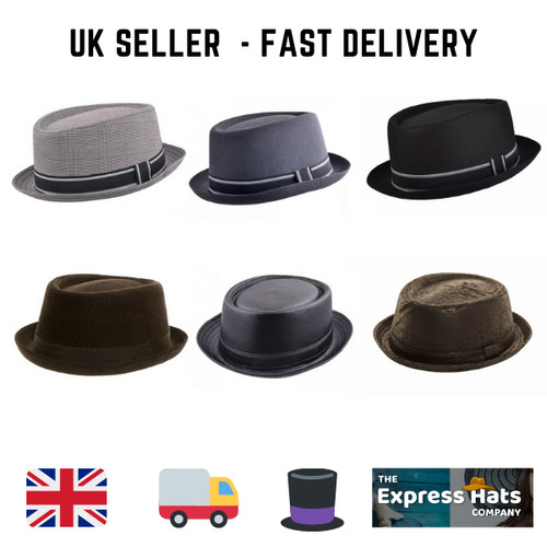 Quality pork pie trilby hats - trilby,