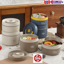 420/620ml Thermal Insulated Lunch Box Food Soup Container Student Adult Portable