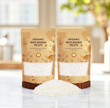 White Beeswax Pellets Candle