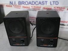 2x fostex 6301b active