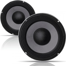 Pair Of 8" Replacement Speaker Cabinet Woofer Drivers 200w Peak 150w RMS Bass
