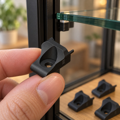 Glass shelf adapters for - shelf, ikea