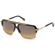 DITA MACH FOUR,POLARIZED GLASS LENS,BLACK GOLD SUNGLASSES.COLLECTORS FRAME.